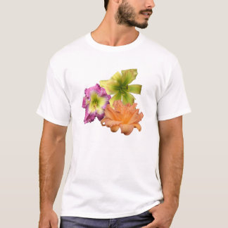 Camiseta T-shirt do trio do hemerocallis