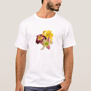 Camiseta T-shirt do trio do hemerocallis