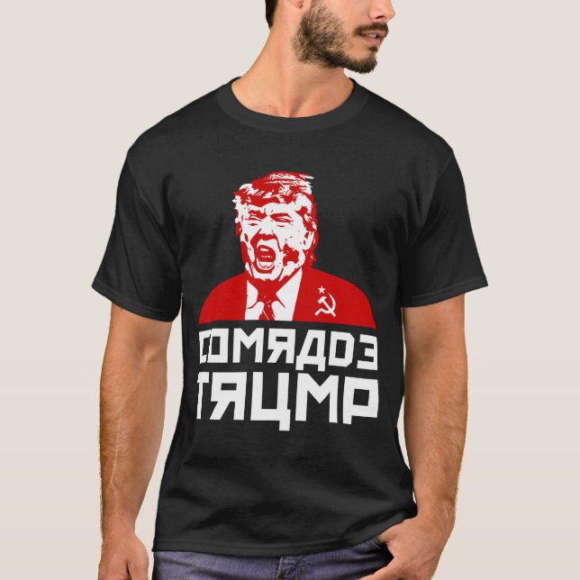 Camiseta T-shirt do trunfo: "CAMARADA TRUNFO " (Frente)