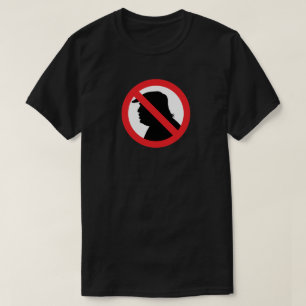 Camiseta T-shirt do TRUNFO dos homens ANTI