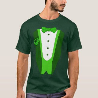 Camiseta T-shirt do tux do dia de St Patrick