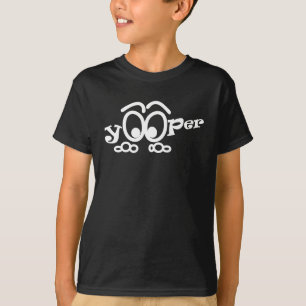 Camiseta T-shirt do UP Michigan Funny Yooper Kids