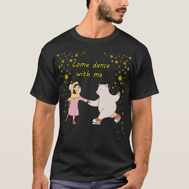 Camiseta T-Shirt do Urso Dançante (Frente)