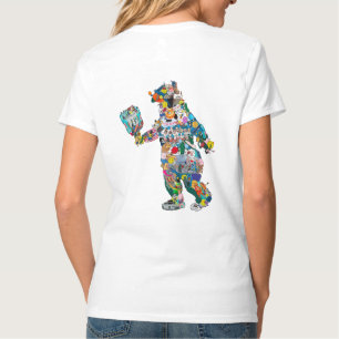 Camiseta T-Shirt do Urso de Batedeira de Berna