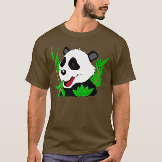 Camiseta T-shirt do urso de panda gigante