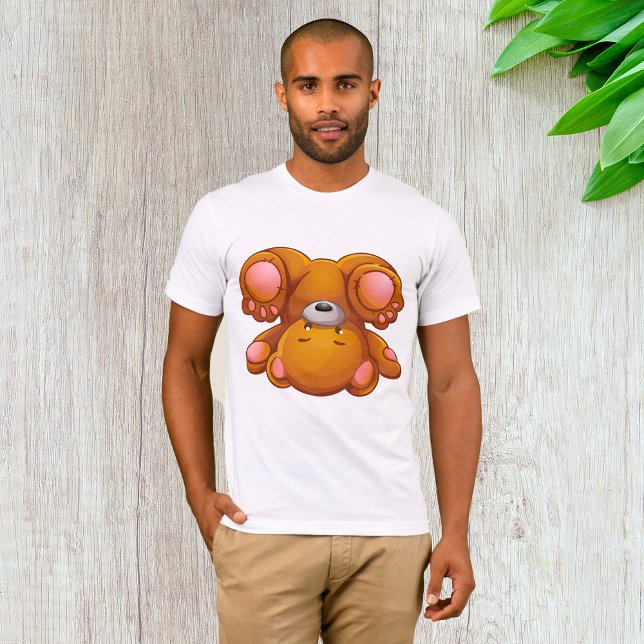 Camiseta T-Shirt do Urso de Teddy para Baixo (Criador carregado)