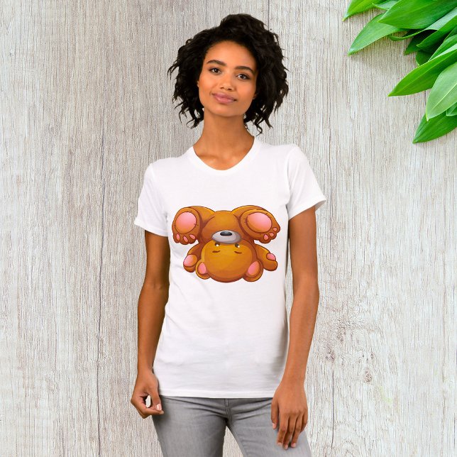 Camiseta T-Shirt do Urso de Teddy para Baixo (Criador carregado)