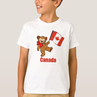 Camiseta T-shirt do urso de ursinho de Canadá