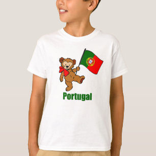 Camiseta T-shirt do urso de ursinho de Portugal