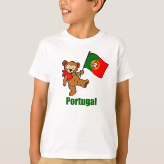Camiseta T-shirt do urso de ursinho de Portugal