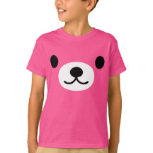 T-shirt do urso de ursinho do miúdo