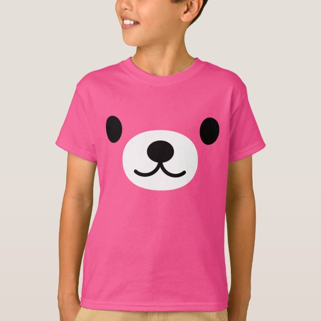 Camiseta T-shirt do urso de ursinho do miúdo (Frente)