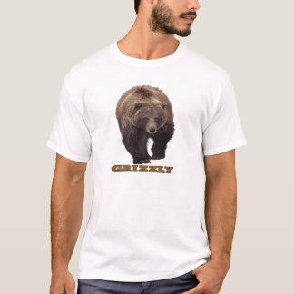 Camiseta T-Shirt do Urso Grizzly
