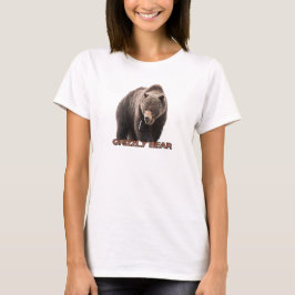 Camiseta T-Shirt do Urso Grizzly