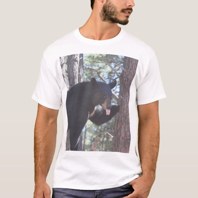 Camiseta T-shirt do Urso Negro (Frente)