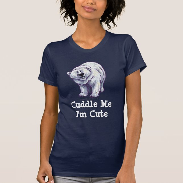 Camiseta T-shirt do urso polar (Frente)