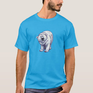 Camiseta T-shirt do urso polar