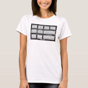 Camiseta T-shirt do vale de Edgewater