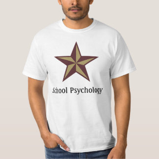 Camiseta T-shirt do valor da psicologia da escola