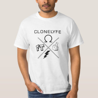 Camiseta T-shirt do valor de CloneLyfe