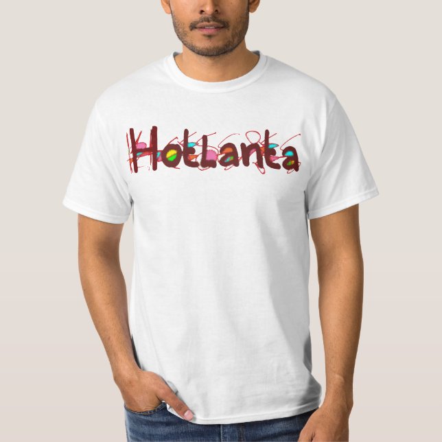 Camiseta T-shirt do valor de Hotlanta 2 (Frente)