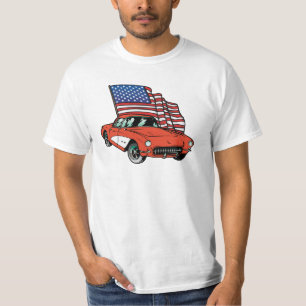 Camiseta T-shirt do valor do carro do músculo do vintage d