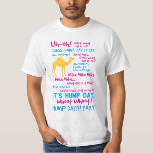Camiseta T-shirt do valor do dia de corcunda