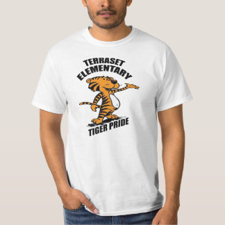 Camiseta T-shirt do valor do orgulho do tigre
