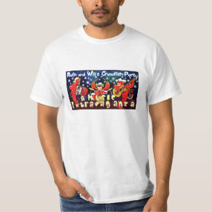 Camiseta T-shirt do valor do partido dos lagostins de Ruth