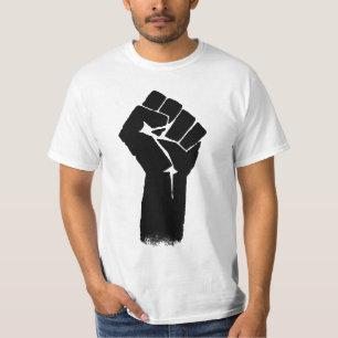 Camiseta T-shirt do valor do punho da união