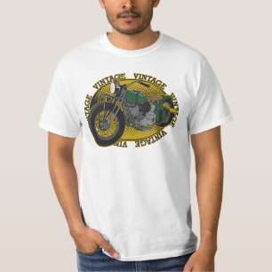 Camiseta T-shirt do valor dos homens do cavaleiro do ciclo