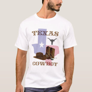 Camiseta T-shirt do vaqueiro de Texas