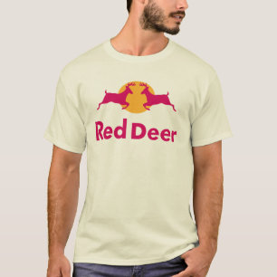 Camiseta T-shirt do veado vermelho