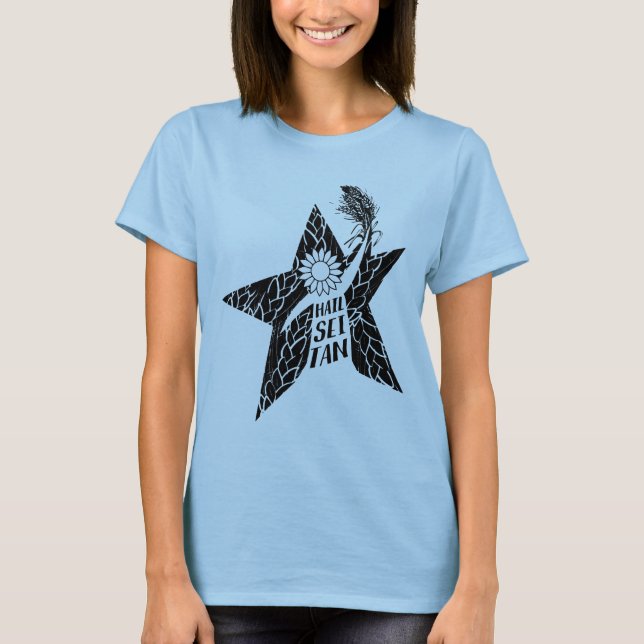 Camiseta T-shirt do Vegan de Seitan da saraiva (Frente)