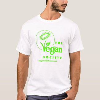 Camiseta T-shirt do Vegan dos homens