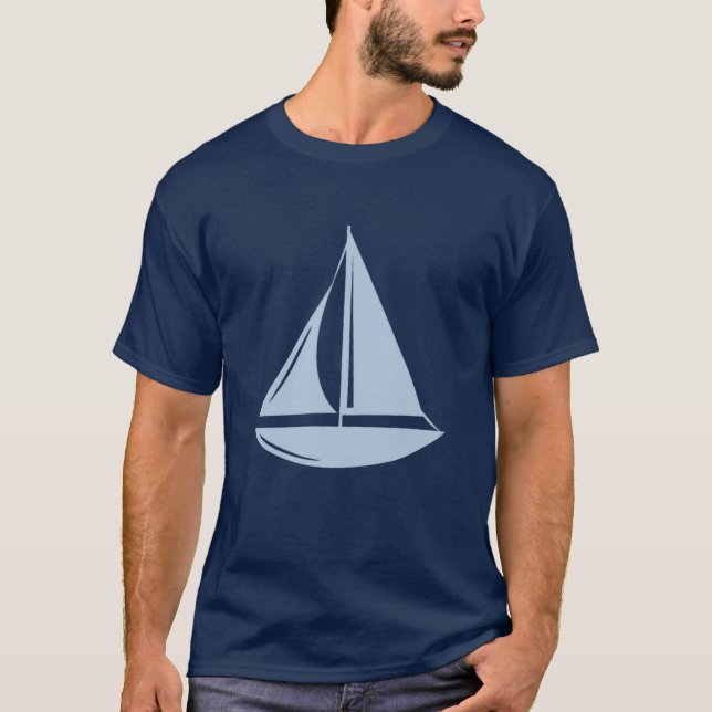 Camiseta T-shirt do veleiro (Frente)