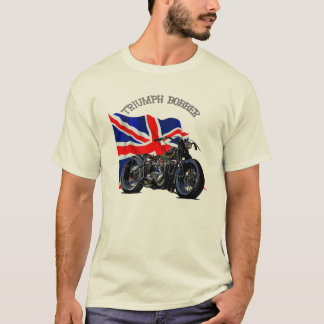 Camiseta T-shirt do velomotor do Bobber de Triumph do