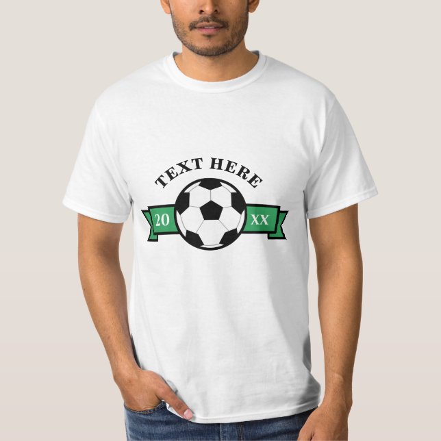 Camiseta T-Shirt do ventilador de futebol (Frente)