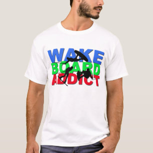 Camiseta T-shirt do viciado de Wakeboard