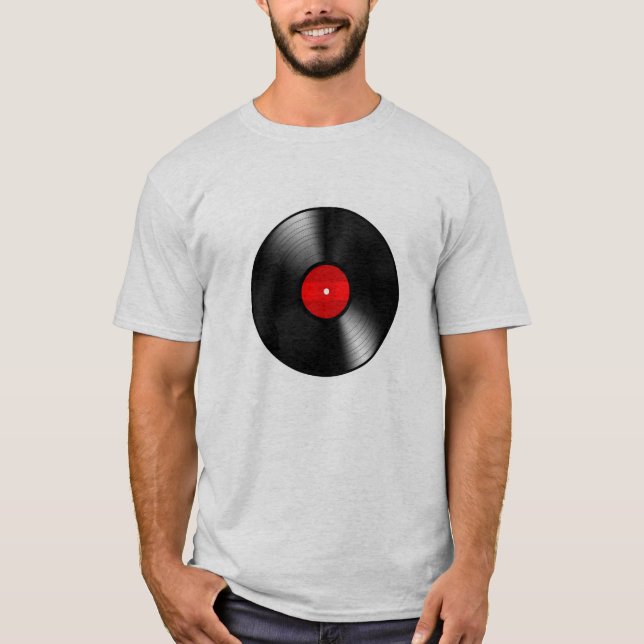 Camiseta T-shirt do vinil (Frente)
