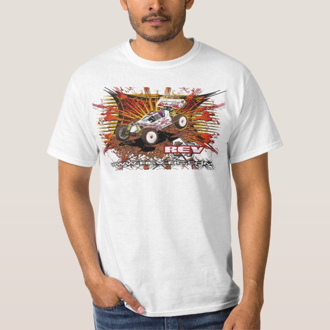 Camiseta t-shirt do vinil do elemento da raça (Frente)