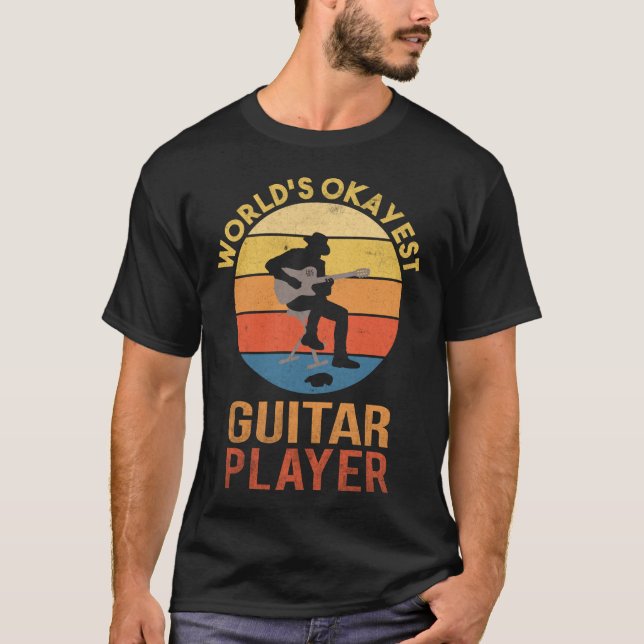 Camiseta T-Shirt do violão (Frente)