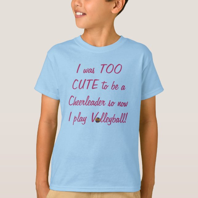 Camiseta T-shirt do voleibol (Frente)