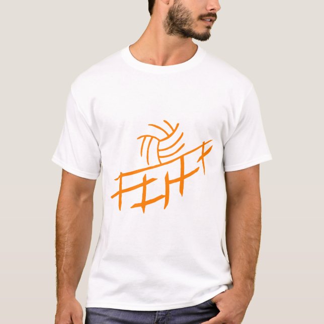 Camiseta T-shirt do voleibol (Frente)