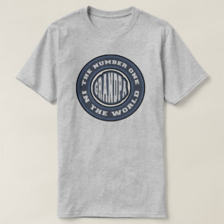 Camiseta T-shirt do vovô do número 1
