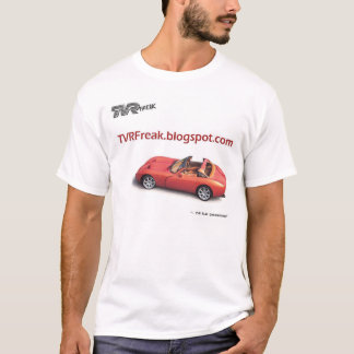 Camiseta T-shirt do Web site de TVRFreak BlogZone