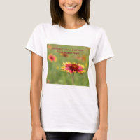T-shirt do Wildflower do estado de Oklahoma