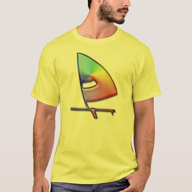 Camiseta T-shirt do Windsurfer (Frente)