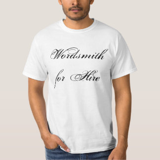 Camiseta T-shirt do Wordsmith
