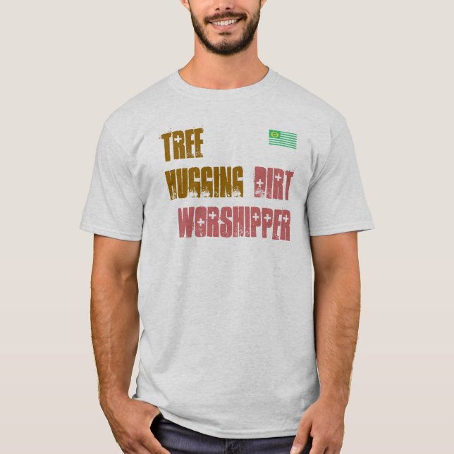 Camiseta T-shirt do Worshipper da sujeira (Frente)